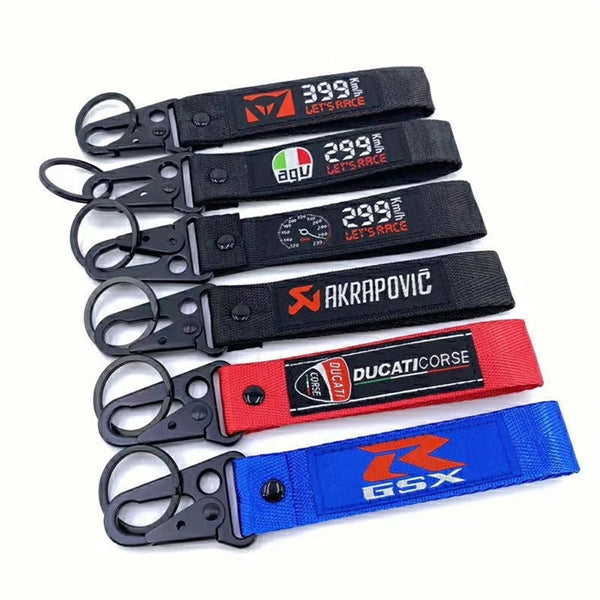 Motorcycle Key Chain Ring