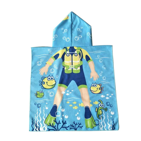 Child Cotton Hooded Towel
