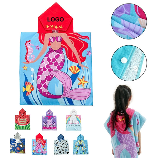 Child Cotton Hooded Towel