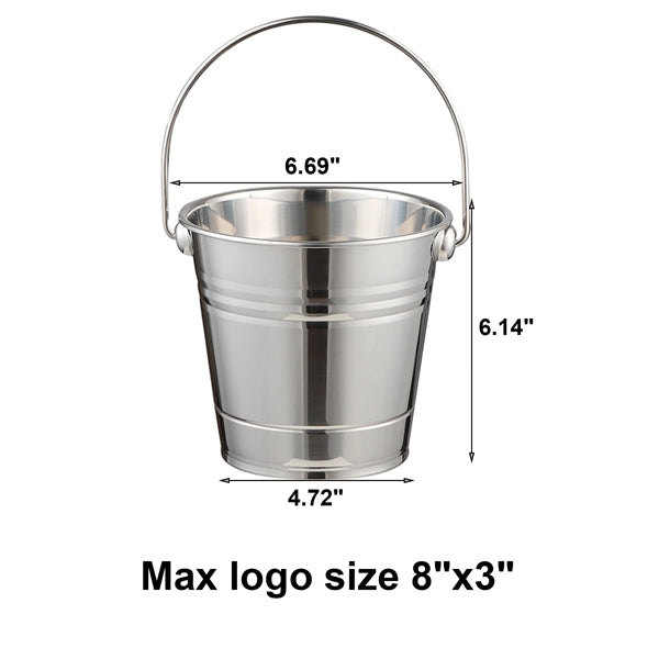 3.17 QT Stainless Steel Insulated Ice Bucket