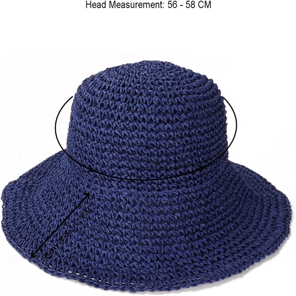 Foldable Travel Straw Hat