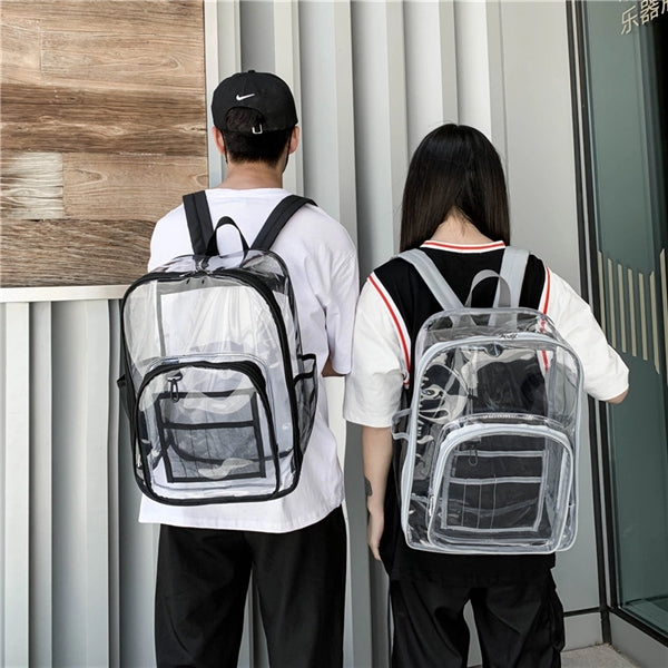 Heavy Duty Transparent Clear Backpack