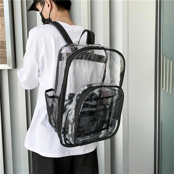 Heavy Duty Transparent Clear Backpack