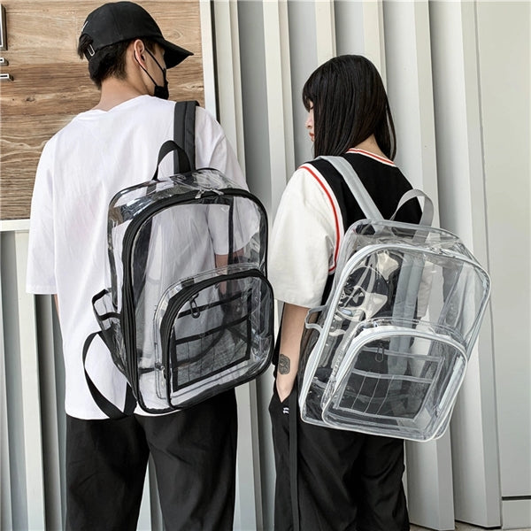 Heavy Duty Transparent Clear Backpack