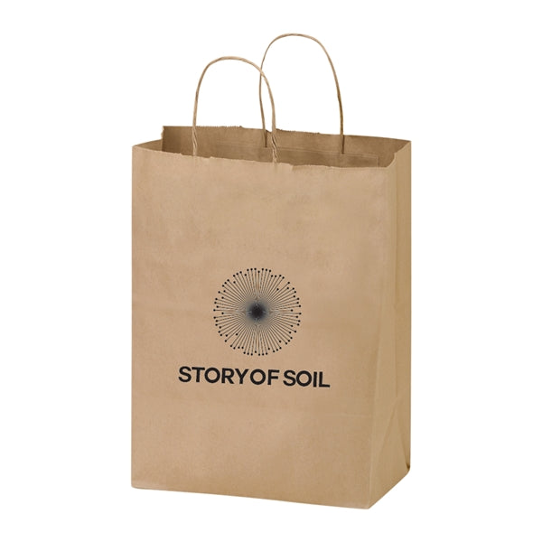 2-Bottle Kraft Paper Tote