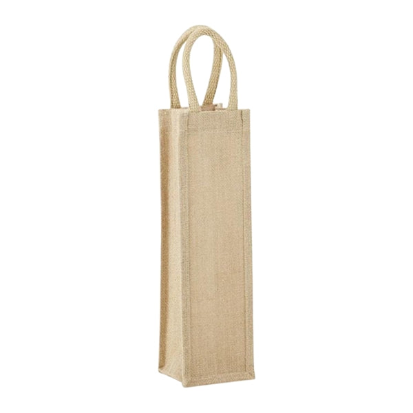 1-Bottle Jute Tote