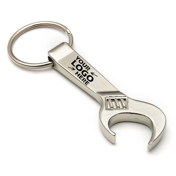 Metal Mini Wrench Pendant Beer Opener