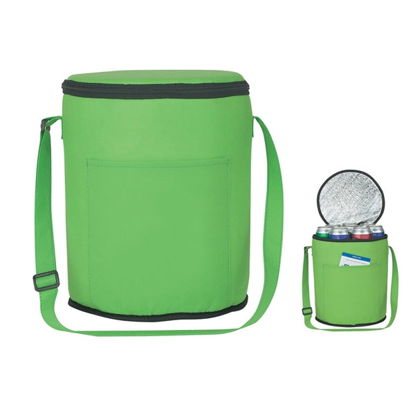 Non-Woven Insulated Round Cooler Bag