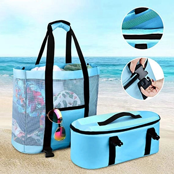 2 in 1 Beach Bag with Cooler