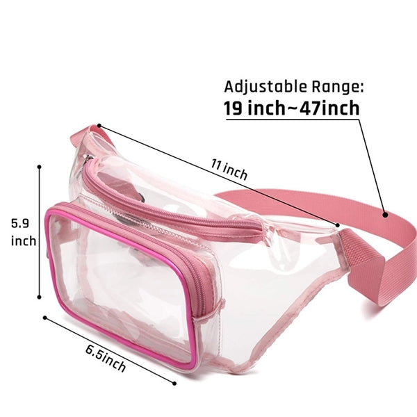 Clear Fanny Pack Waterproof Cute Waist Bag