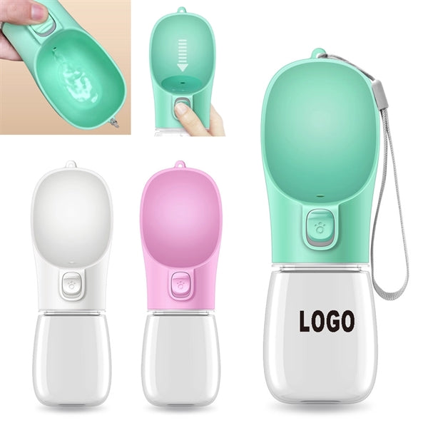 Portable 10Oz Dog Water Bottle Dispenser