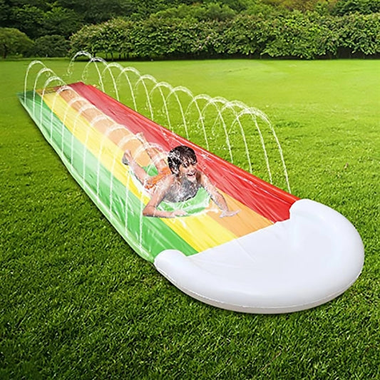 Rainbown Water Slide With 1 Surfboards