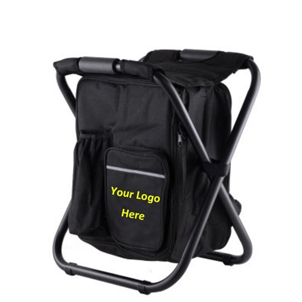 Folding Chair with insulated Cooler