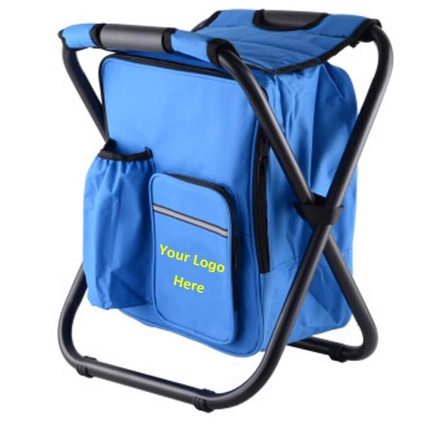 Folding Chair with insulated Cooler