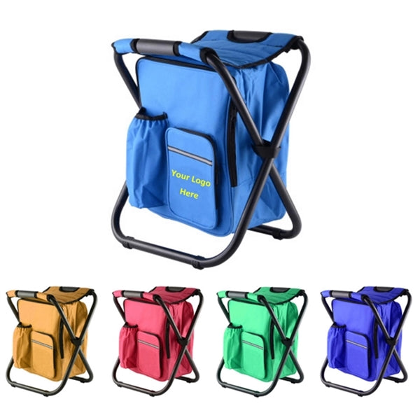 Folding Chair with insulated Cooler