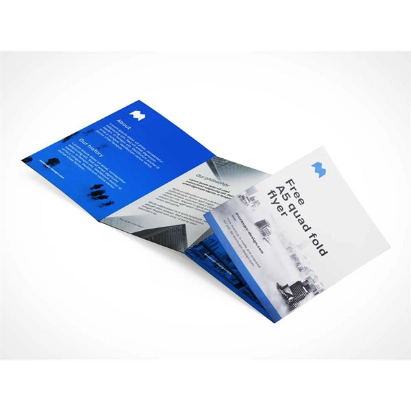 Quad-Fold Panel Flyer Brochure
