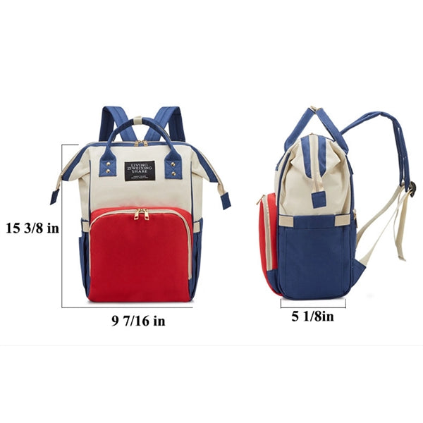 Multi-function Large Capacity Mummy Diaper Backpack