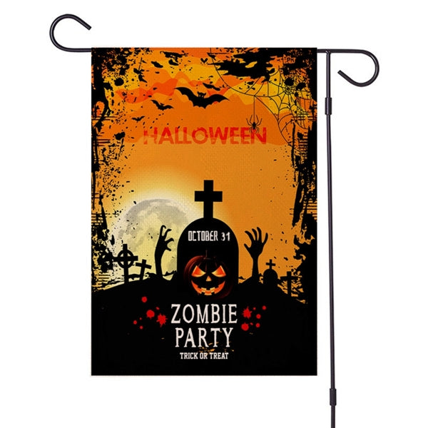 Halloween Garden Flag