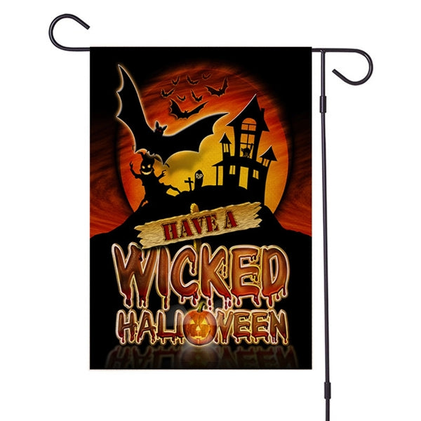 Halloween Garden Flag