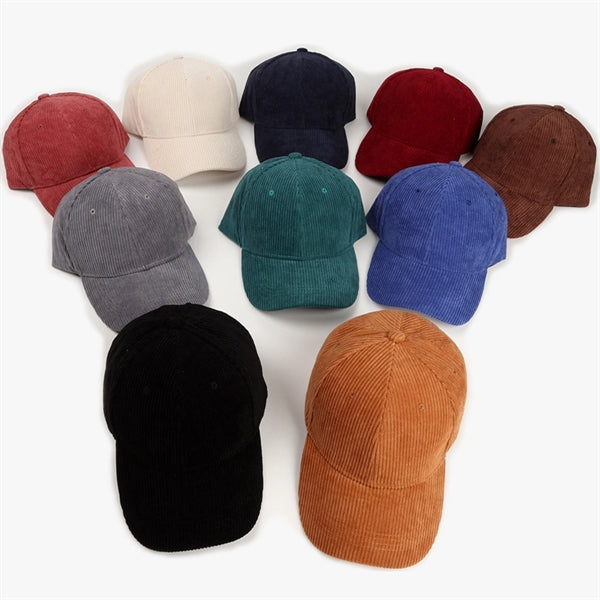 Corduroy Baseball Cap