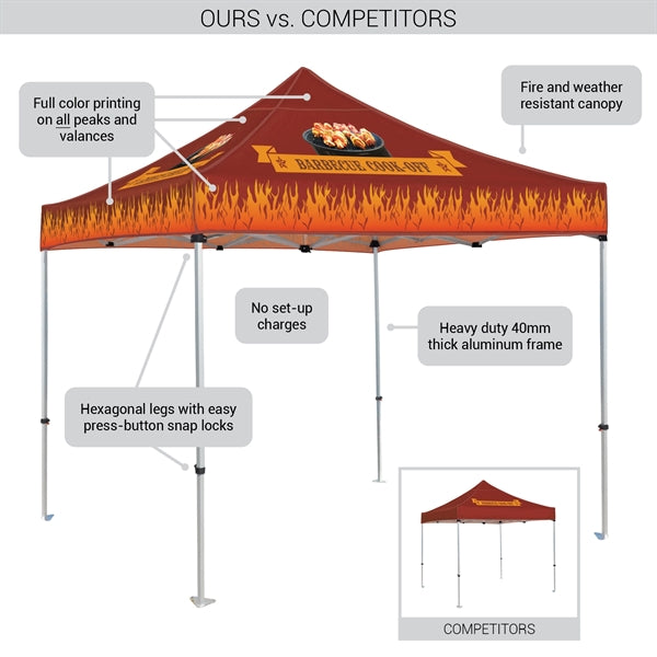10' Heavy Duty Canopy Tent