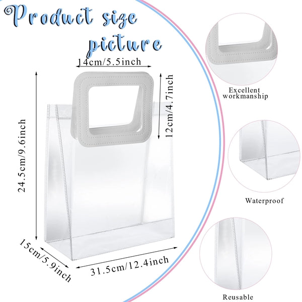 Clear Gift Bag With Handle