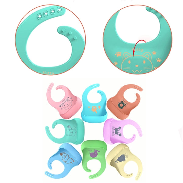 Baby Eating Silicone Bib