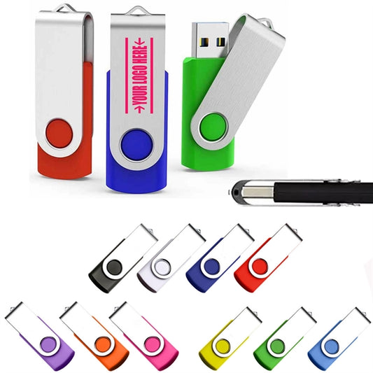2G Metal Rotating Flash Drive