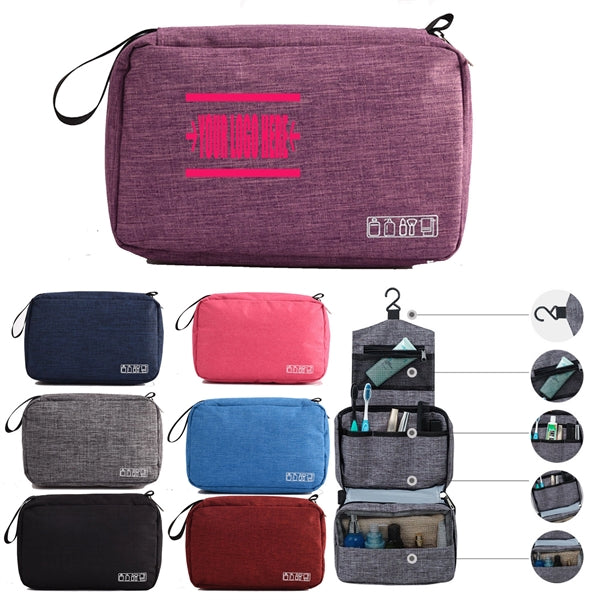 Moisture-Proof Portable Hook Wash Bag For Business Trip