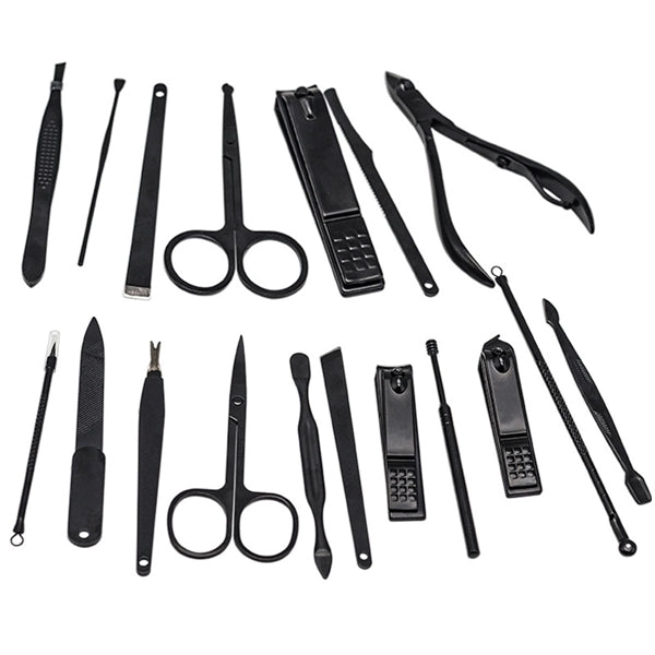 18 In 1 Stainless Steel Professional Manicure Kit