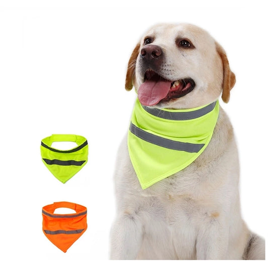 Fluorescent Pet Triangle Bandana