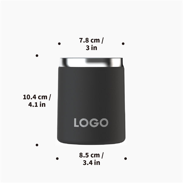 Stainless Steel Whiskey Glass 12 oz Double Walled Tumbler