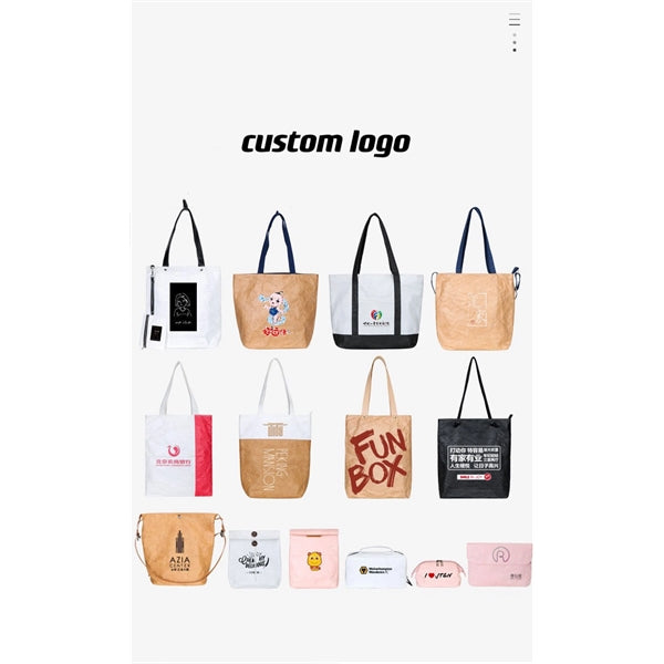 Tyvek Dupont Paper tote bag