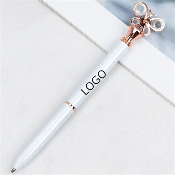 Diamond Butterfly Ballpoint Pen