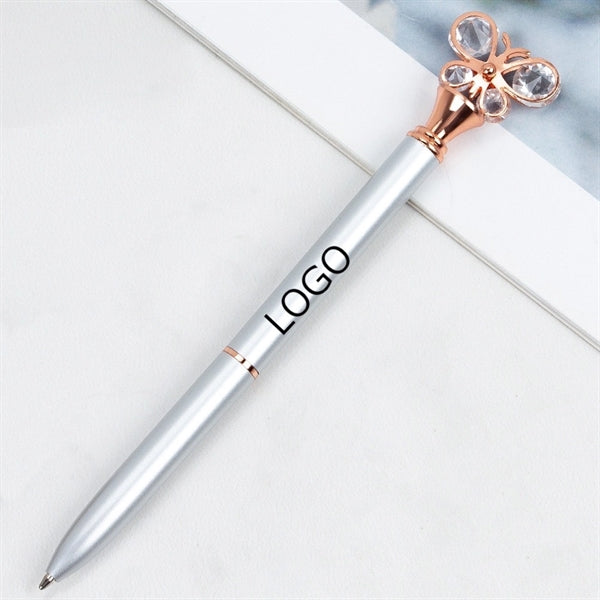 Diamond Butterfly Ballpoint Pen