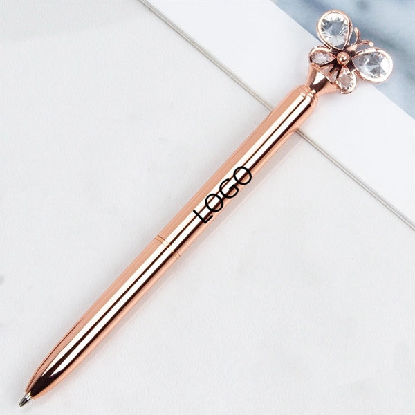 Diamond Butterfly Ballpoint Pen