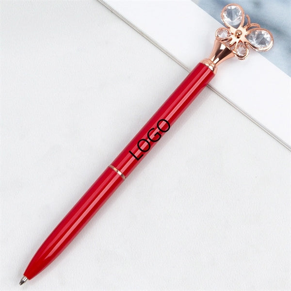 Diamond Butterfly Ballpoint Pen