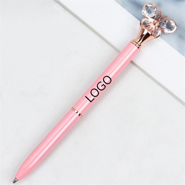 Diamond Butterfly Ballpoint Pen