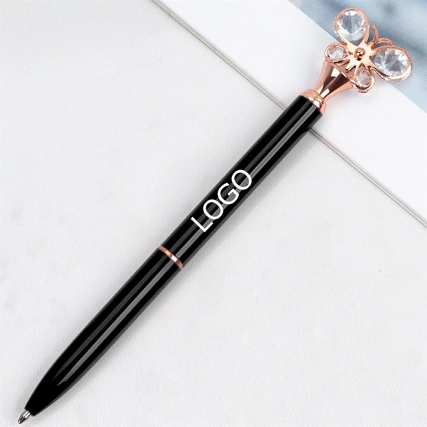 Diamond Butterfly Ballpoint Pen