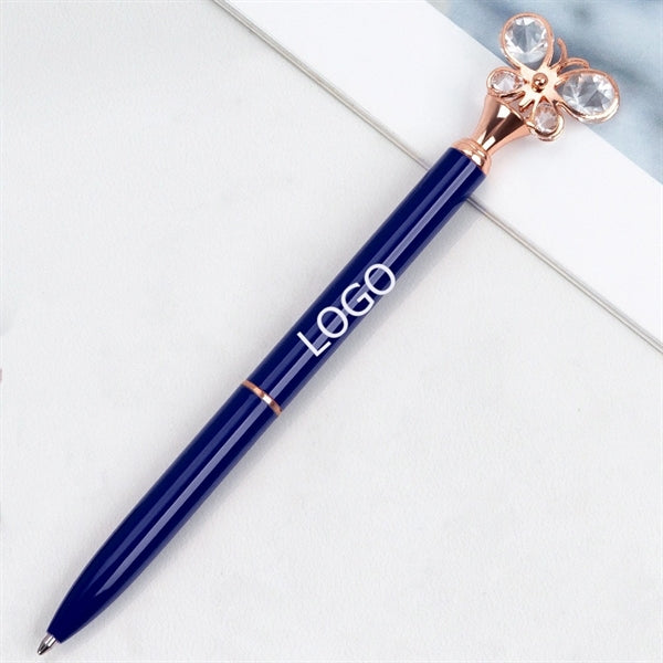 Diamond Butterfly Ballpoint Pen