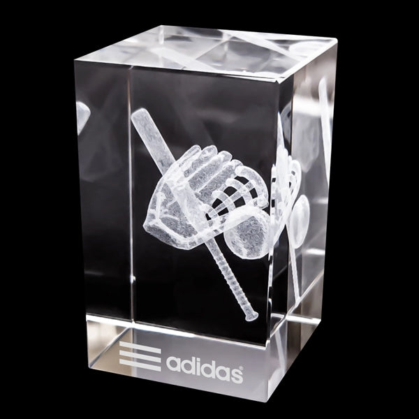 3D Crystal Sport Block