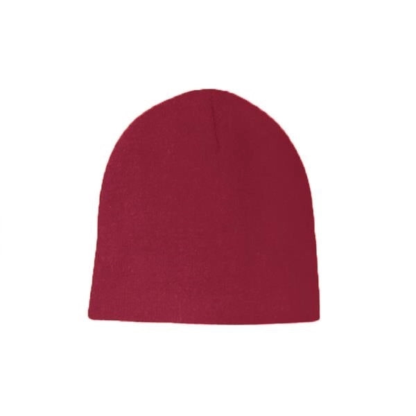 BEANIE CAP - No Foldover (8" H)