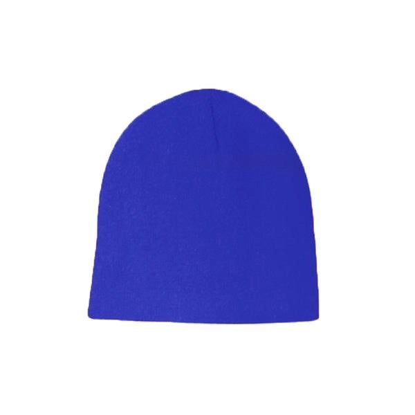 BEANIE CAP - No Foldover (8" H)