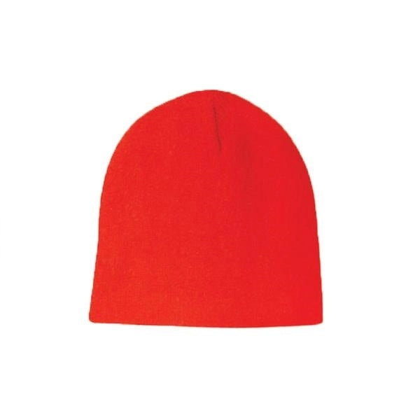 BEANIE CAP - No Foldover (8" H)