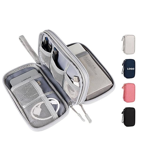 Electronics Accessories Organizer Bag With Handle