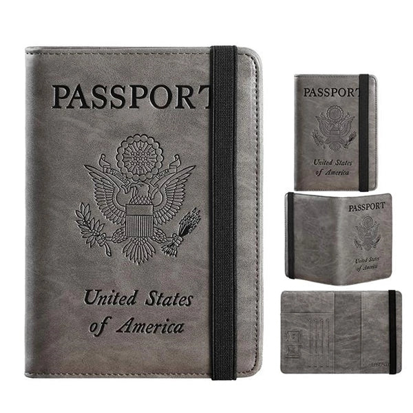 RFID Blocking Passport Wallet