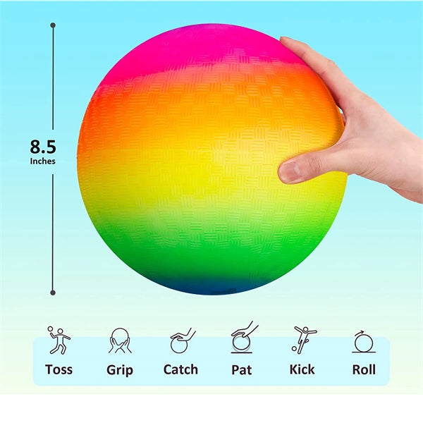8.5 inch Dodgeball Playground Ball Kickball for Kids Adults