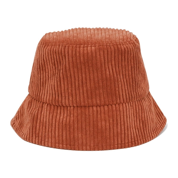 Corduroy Bucket Hat Sun Cap