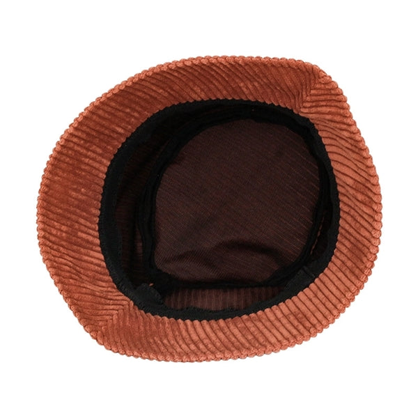 Corduroy Bucket Hat Sun Cap