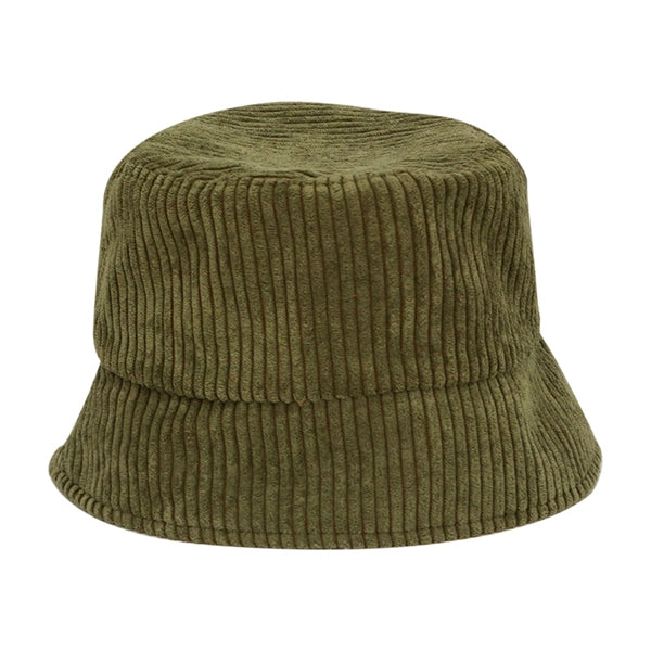 Corduroy Bucket Hat Sun Cap